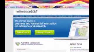 Reference USA Tutorial: Mapping Neighborhoods