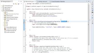 Android Tutorial - Screen orientation part 2