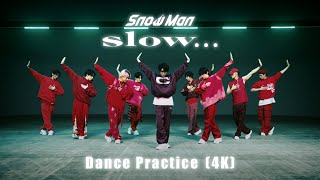 Snow Man「slow…」Dance Practice