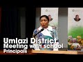 Umlazi District Meeting with School Principals