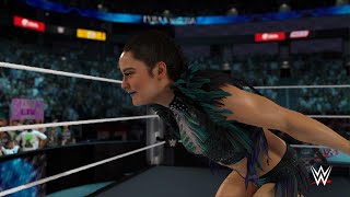 #WWE2K24 RAW: LYRA VALKYRIA vs BIANCA vs LIV MORGAN WIN WILL BE WARGAME SSERIES