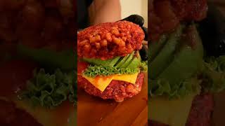 Cheetos hamburger 🍔🌶️🥵 #eating #easyrecipe #shorts #shortvideo #shortsviral #subscribe #status