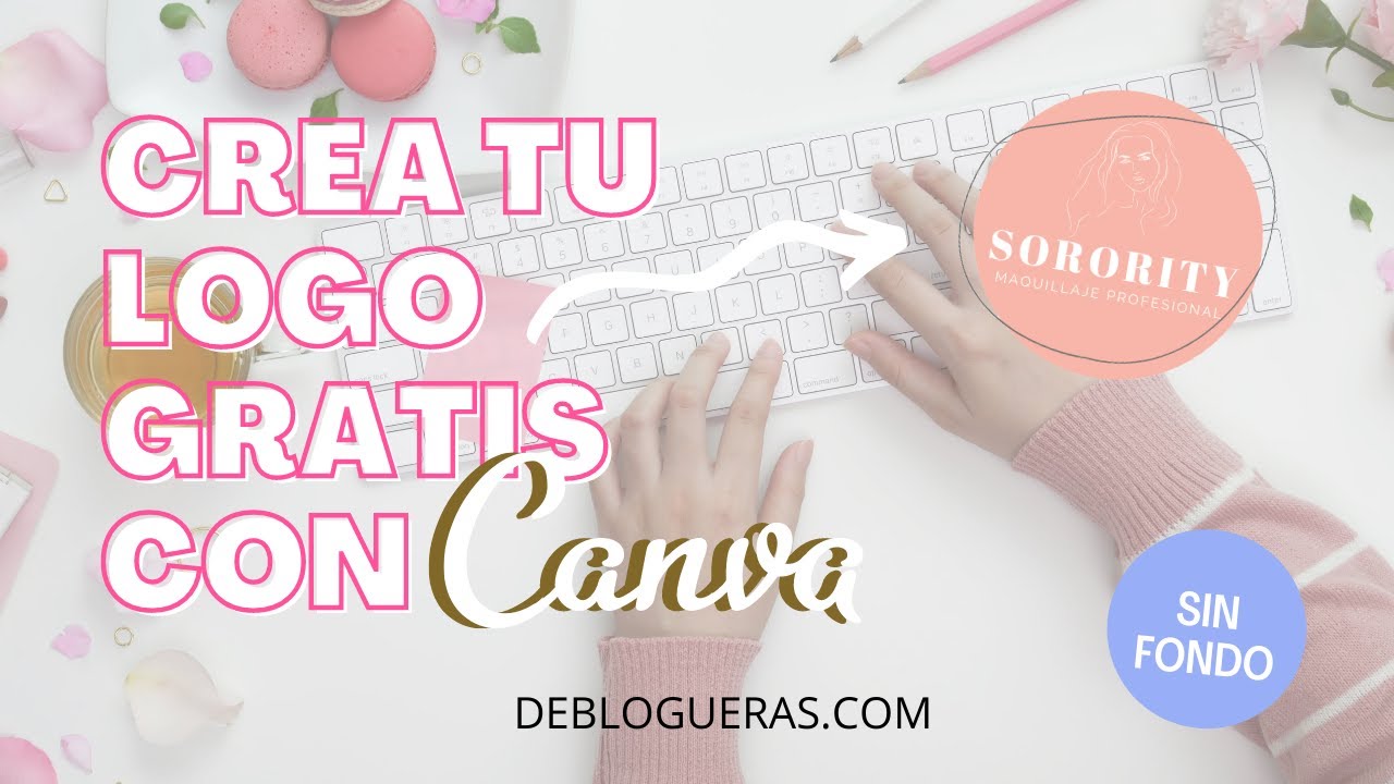 Cómo Hacer Un Logo En Canva GRATIS | Tutorial Canva 2020 - YouTube