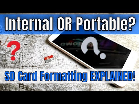 Micro SD card as internal or portable storage? – Best Phone Memory Formatting Options Explained