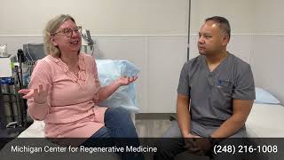 Patient Testimonial | Michigan Center for Regenerative Medicine