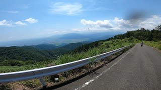 【バイク走行動画】林道ツーリング(また転倒...)@池田山周辺【KLX230】