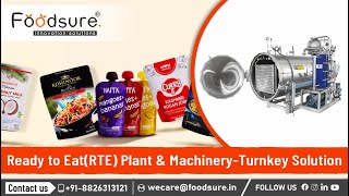 Pouch Retort Machine | Ready to Eat Food Retort Line | Call Us +91- 8826313121