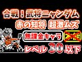 【にゃんこ大戦争】合戦！武将ニャンダム（赤の知将 超激ムズ）を本能なし低レベル無課金キャラで攻略！【The Battle Cats】