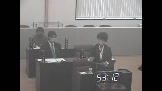 令和3年 第8回竹富町議会（12月定例会）12月17日午前 一般質問 三盛議員