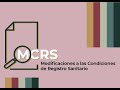 La importancia de las Modificaciones a las Condiciones de Registro Sanitario MCRS