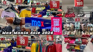 Max Fashion Sale 2025 | Max Mania New Year Sale 2024 | Max Fashion Latest Collection Starts ₹99🚨😍