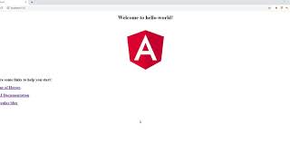 Angular 7 - Creating your first Component
