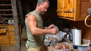 Cooking in the Smoke House Southern Style! How to Smoke Wild Hog Hams!