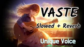 vaste slowed and reverb |vaaste jaa bhi du |slowed + reverb