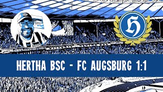 Hertha BSC - FC Augsburg 1:1 | 27.11.2021 | 2 Punkte verschenkt