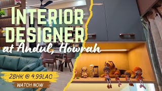 Best interior designer in Howrah  #homeinterior @howrah | 2bhk interior design cost in Kolkata #home