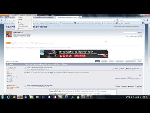 How to make your Browser Full Screen How to make your Browser Full Screen