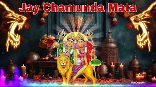 🚩Chamunda Mata🔱🙇🙏Ni Aarti Music🎵 Video 📸|#chotila #chamunda #music #ringtone #aarti #ytshorts #video