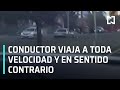 Captan a conductor en sentido contrario - Las Noticias