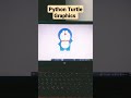 Drawing Doremon With Python Turtle Graphics   🐢🐢🐢 | Coding Status | #shorts