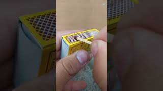 🔥😱Matchstick with box  experiment #shorts #shortvideo