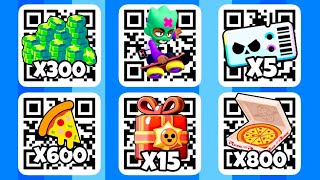 ALL! OLLIE \u0026 PIZZA SLICES WORKING QR CODES 🥳 | BRAWL STARS QR CODES 2025 🎁 | BRAWL STARS NEW UPDATE