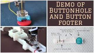 Demo of Buttonhole & Button Footer