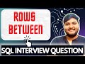 Rows Between in SQL | Analytical Functions Advanced SQL | Ashutosh Kumar