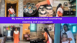 🥳Good news revealed 🎊முருகன் கனவில் தோன்றிய அதிசயம்/My weekly kitchen cleaning and organisation