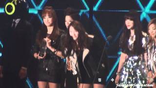 111124 f(x) 2011 Melon Music Awards TOP 10 krystal fancam