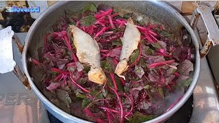 চ্যাপা শুটকি দিয়ে লাল শাক রান্না || Red Spinach Recipe