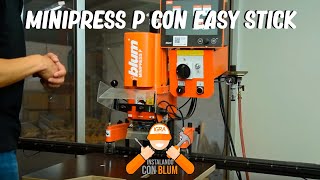 Introducción a la Minipress P con Easy Stick | Instalando con Blum | IGRA