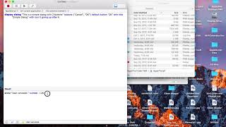 AppleScript Dialog Basics