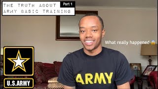 My Army Basic Training Experience | The TRUTH Part 1 #army #armybasictraining