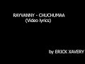 RayVanny_ Chuchuma Lyrics