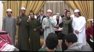 نشيد رب صلي على طه محمد لطلاب ماليزيين في الأردن