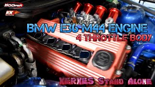 KKT XERXES  Stand Alone wiht BMW E36 M44 (4 Throttle Body) By Mo Tuner