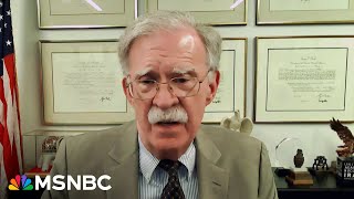 'A conspiracy theory': John Bolton on GOP claims of DOJ bias
