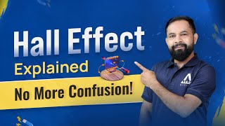 Hall Effect Explained: How the Hall Field is Produced in Conductors | @ALLENJEE