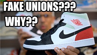 AIR JORDAN 1 MID UNION BLACK TOE REVIEW - WHY DID THEY MAKE THIS SHOE?