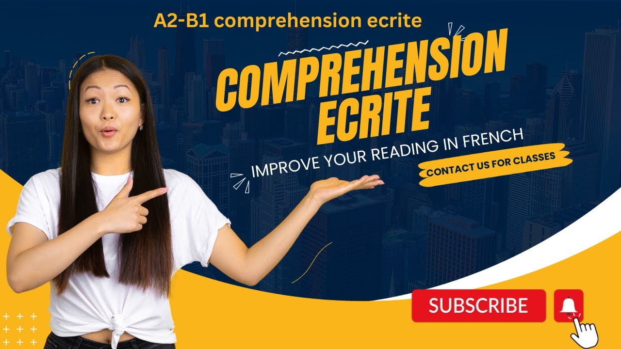 Comprehension Ecrite DELF A2 B1, Delf Reading Test For A2 B1 # ...