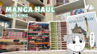 Super CHEAP manga haul \u0026 unboxing 💸 |  [40+ volumes]