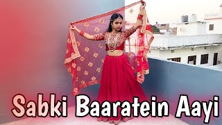Sabki Baaratein Aayi | Zaara Yesmin | Parth Samthan | Ananya sinha | Dance Cover