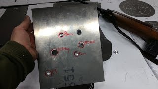 Homemade bulletproof armor plate - Test of aluminium 6082
