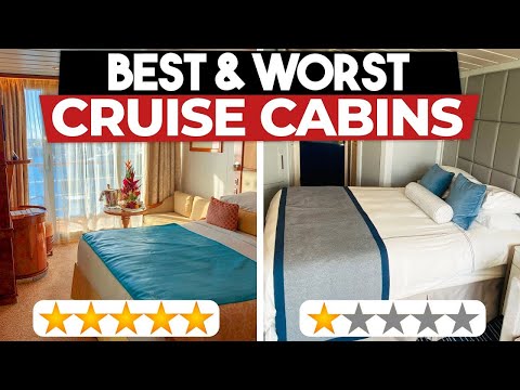 Cruise ship cabins: how to get the best and avoid the worst?