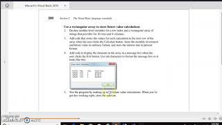 Visual Basic 1: Unit 4 - Exercise 8-2