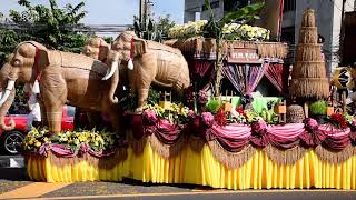 ขบวนศิลปวัฒนธรรมตำบลทุ่งมน งานเทศกาลของดีอำเภอปราสาทและงานกาชาด ประจำปี 2567