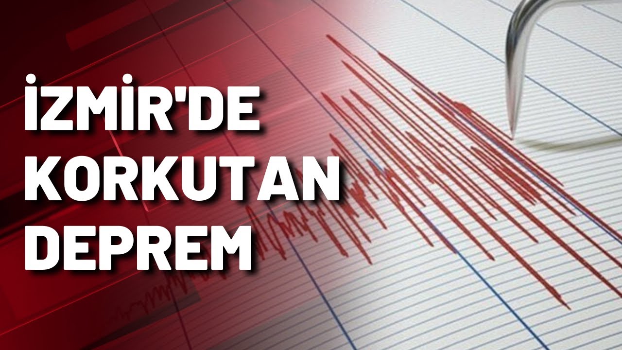 İzmir'de Korkutan Deprem - YouTube