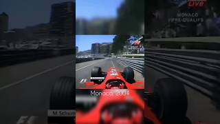 [PURE SOUND] Michael Schumacher speeding through Monaco 2004! 🥶 #formula1 #shorts #michaelschumacher