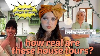 the circus of celebrity house tours